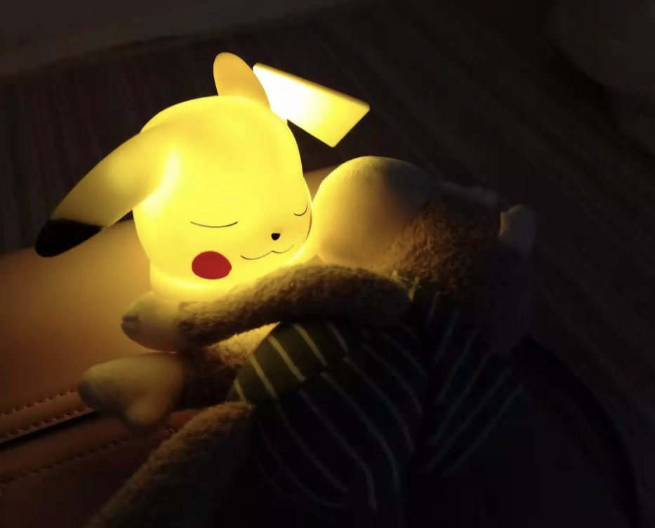 Pokemon Night Light Pikachu Sleep Batter Powered Cute!!!