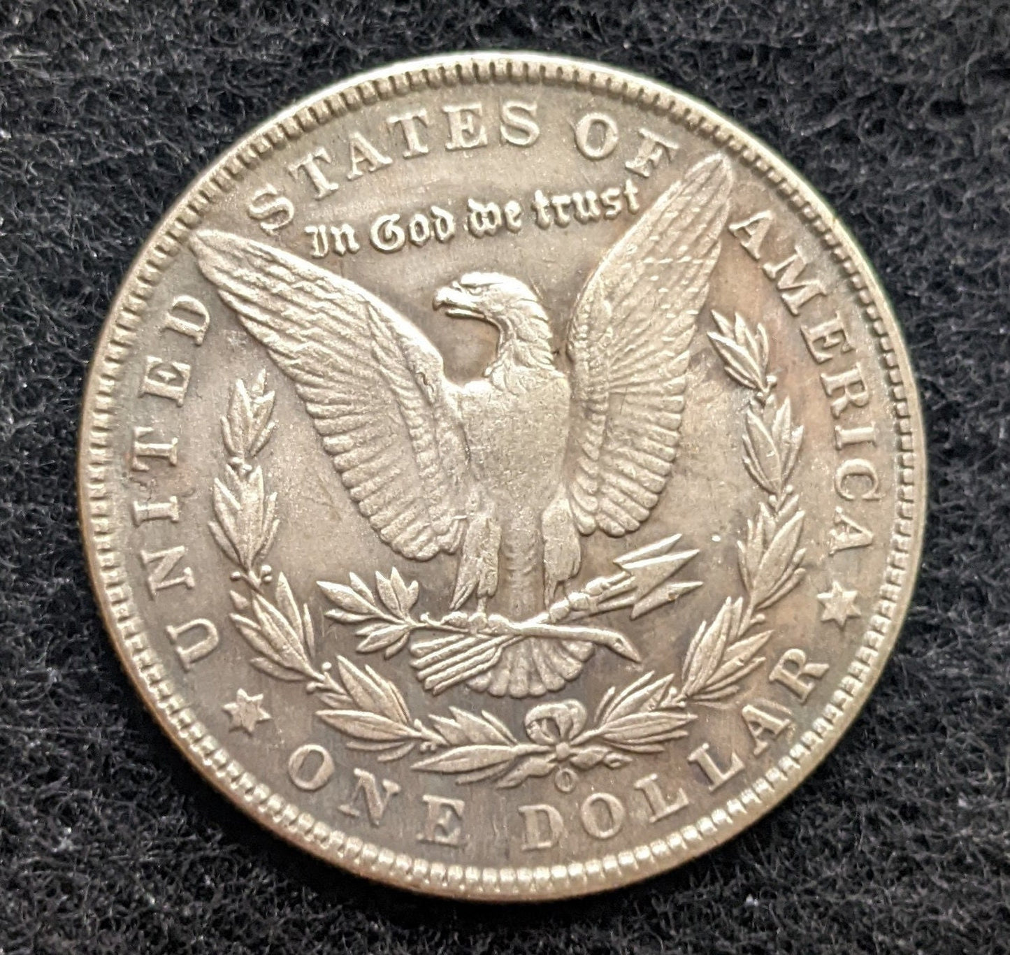 Morgan Silver Dollar 1895 O Key Date Beautiful Patina United States Commemorative Coin