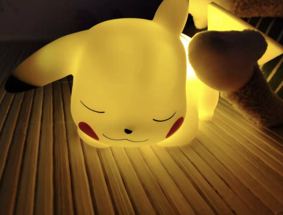 Pokemon Night Light Pikachu Sleep Batter Powered Cute!!!