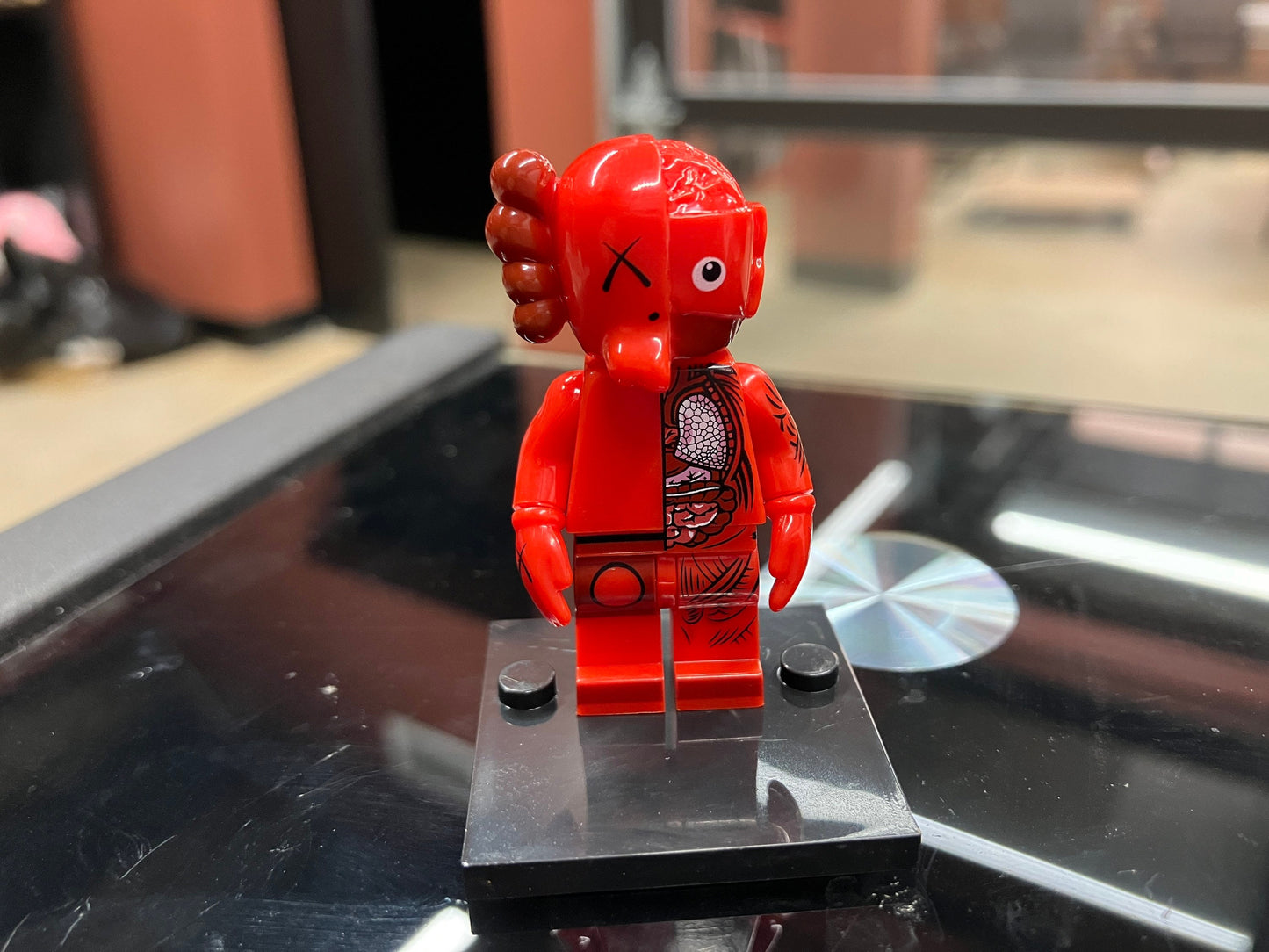 KAWS Minifigure Compatible Custom Minifig Anatomy Companion Building Block Toy