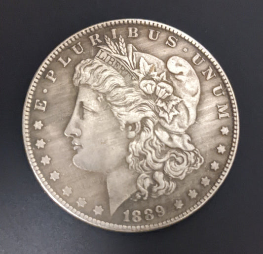 1889 CC Morgan Silver Dollar Commemorative Coin