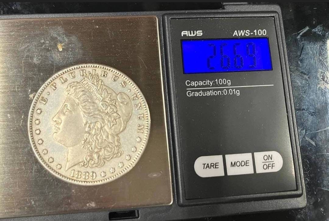 1889 CC Morgan Silver Dollar Commemorative Coin