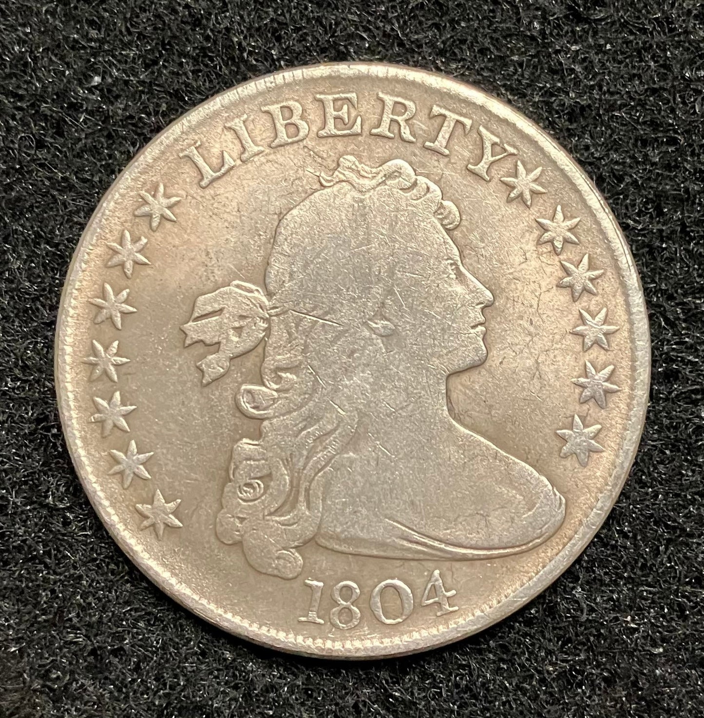 1804 Draped Bust Silver Dollar Commemorative Coin Morgan