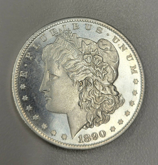 Morgan Silver Dollar 1890 CC Coin Commemorative Collectors Carson City Key Date