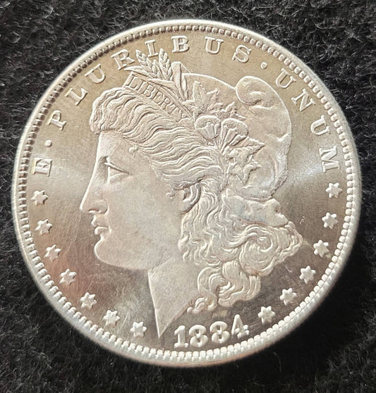 Morgan Silver Dollar 1884 S Coin Collectors San Francisco Carson City