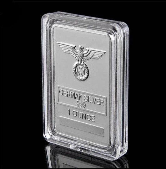 One German Silver Eagle Cross Collector's Bar