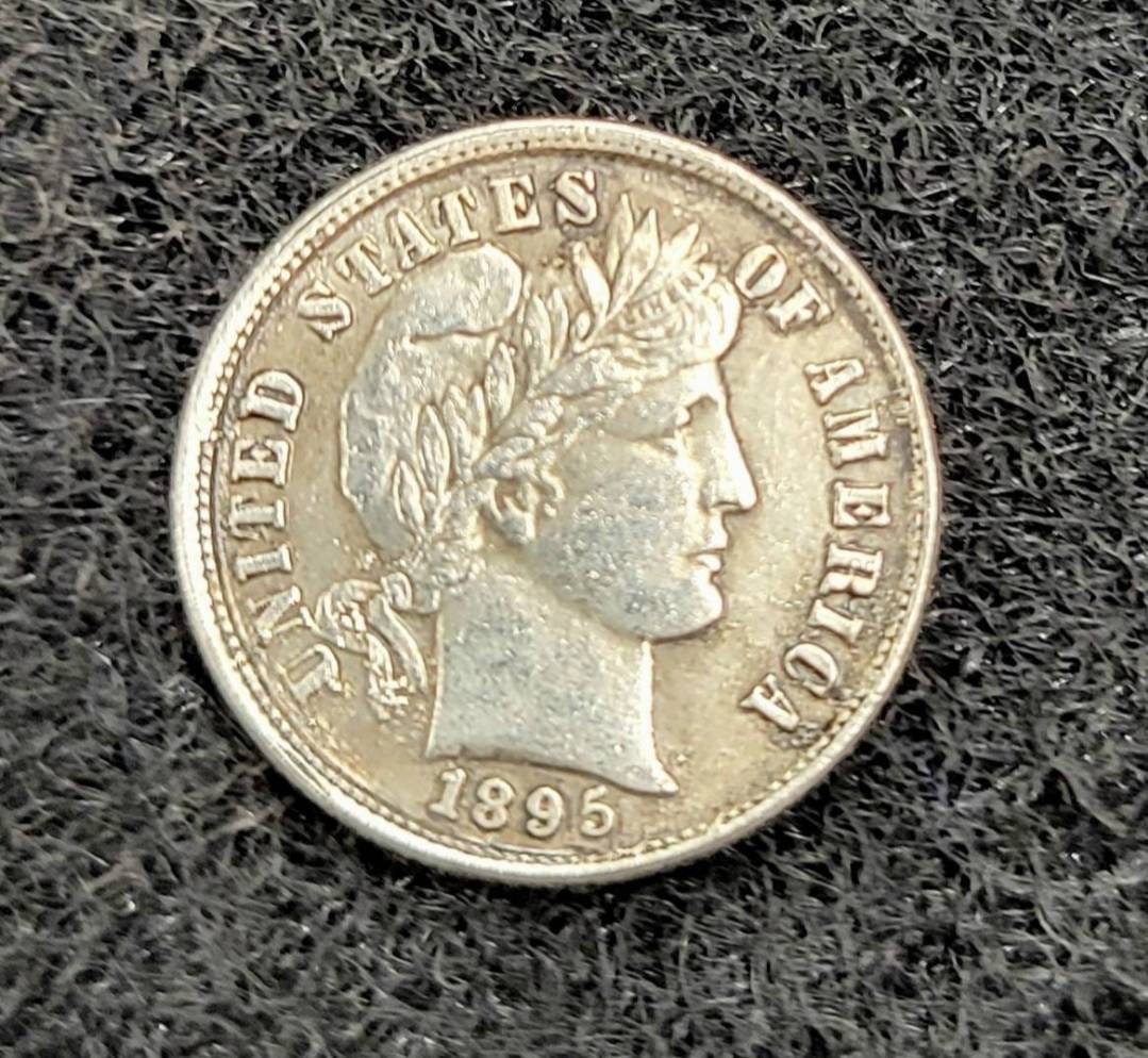 1895 O Barber Head Dime Key Date Commemorative Coin