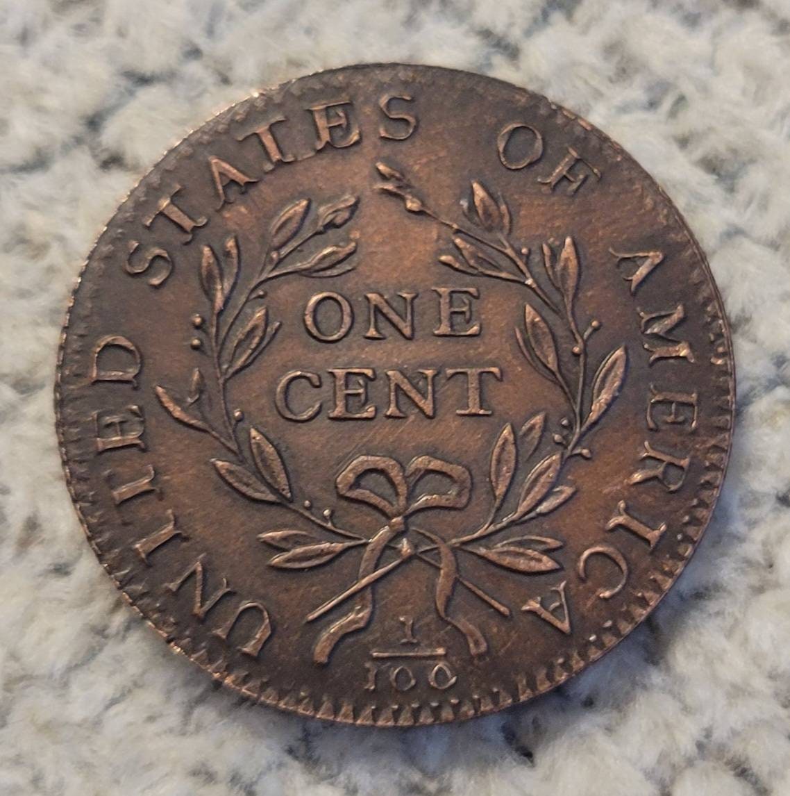 1794 Flowing Hair Large One Cent Penny Commemorative Coin