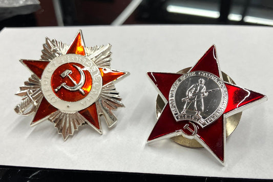 Soviet Union USSR Medal Russian Military Order Retro Vintage Badge War Red Army Great Patriotic War